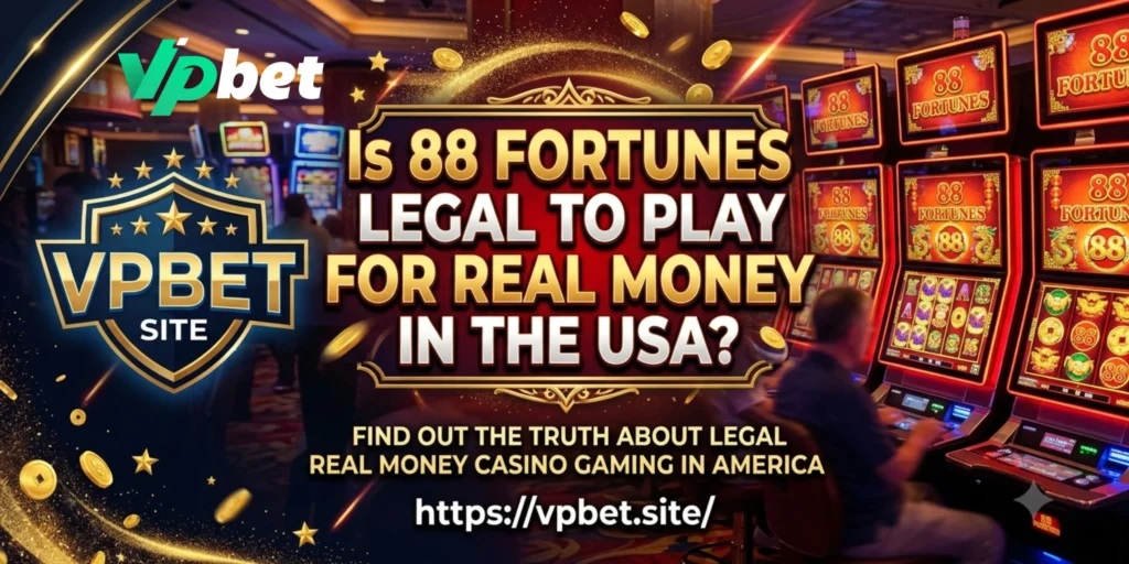 Is 88 Fortunes Legal to Play for Real Money in the USA?
